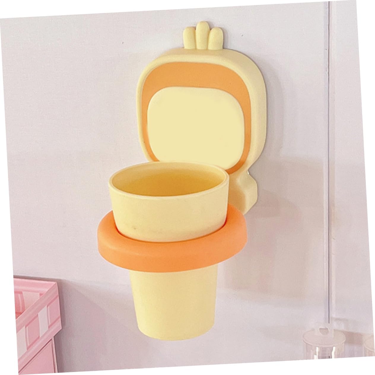 CANIGHT 4-Piece Toothbrush Storage Set for Kids and Adults