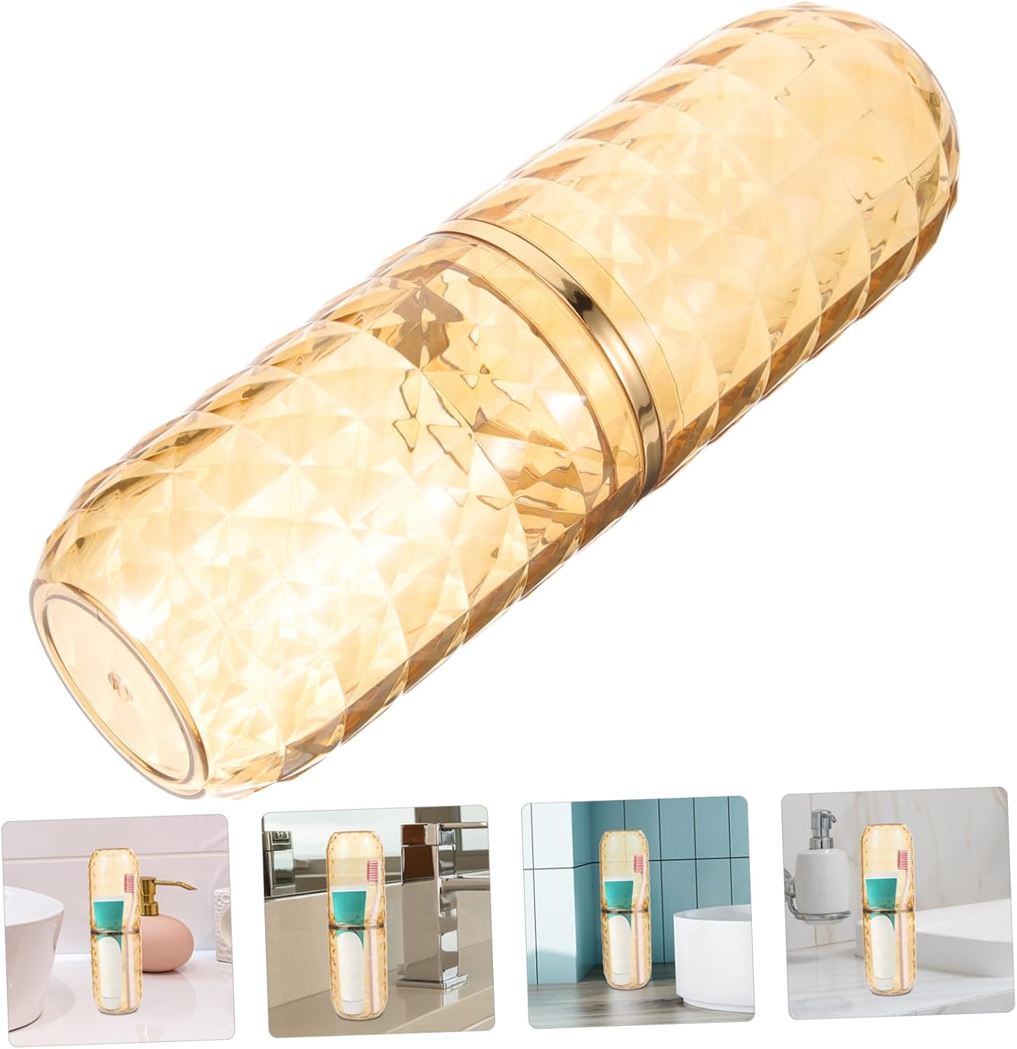 Portable Toothbrush Holder Case for Travel and Camping