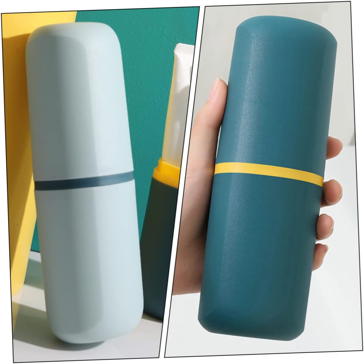 Compact Travel Toothbrush Holder 4pk