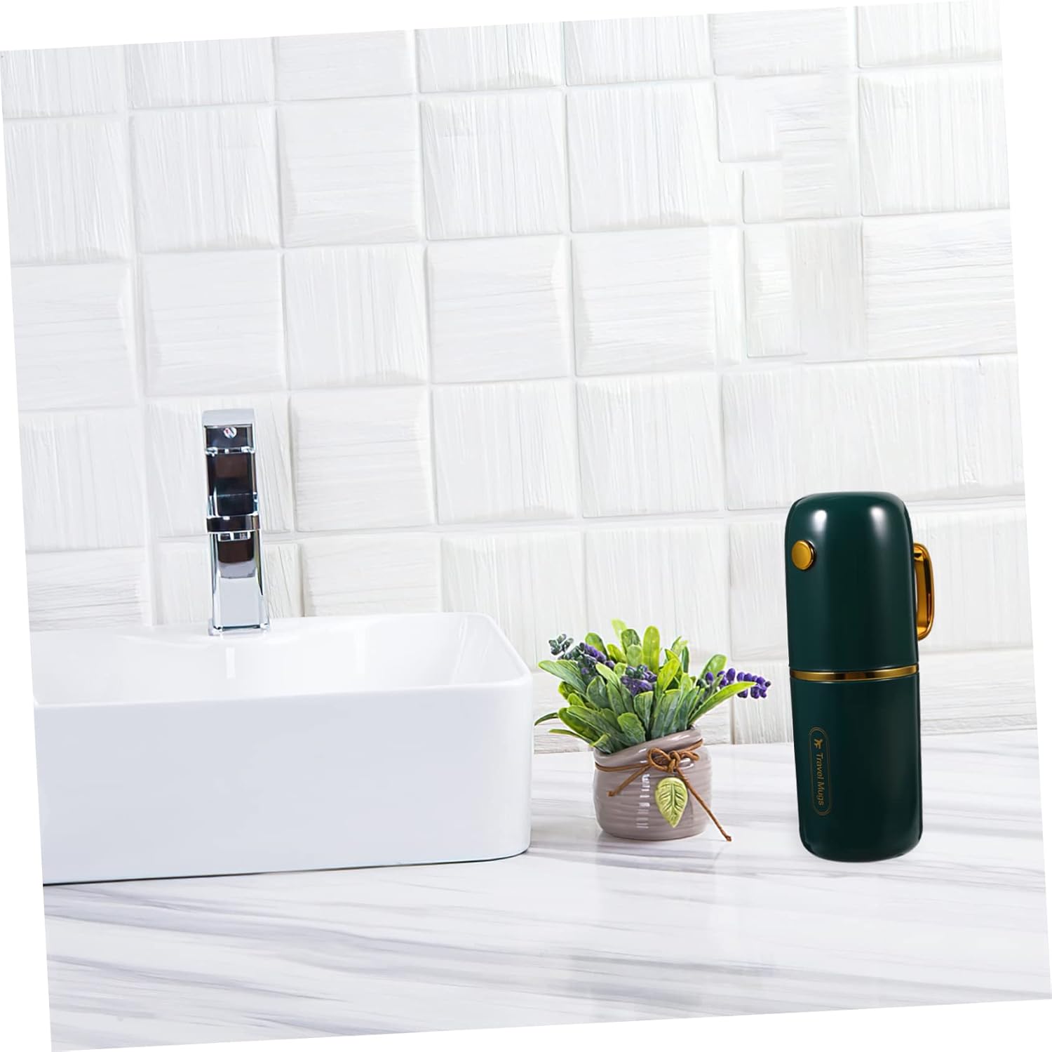 EXAOMBLE PORTABLE TOOTHBRUSH CUP