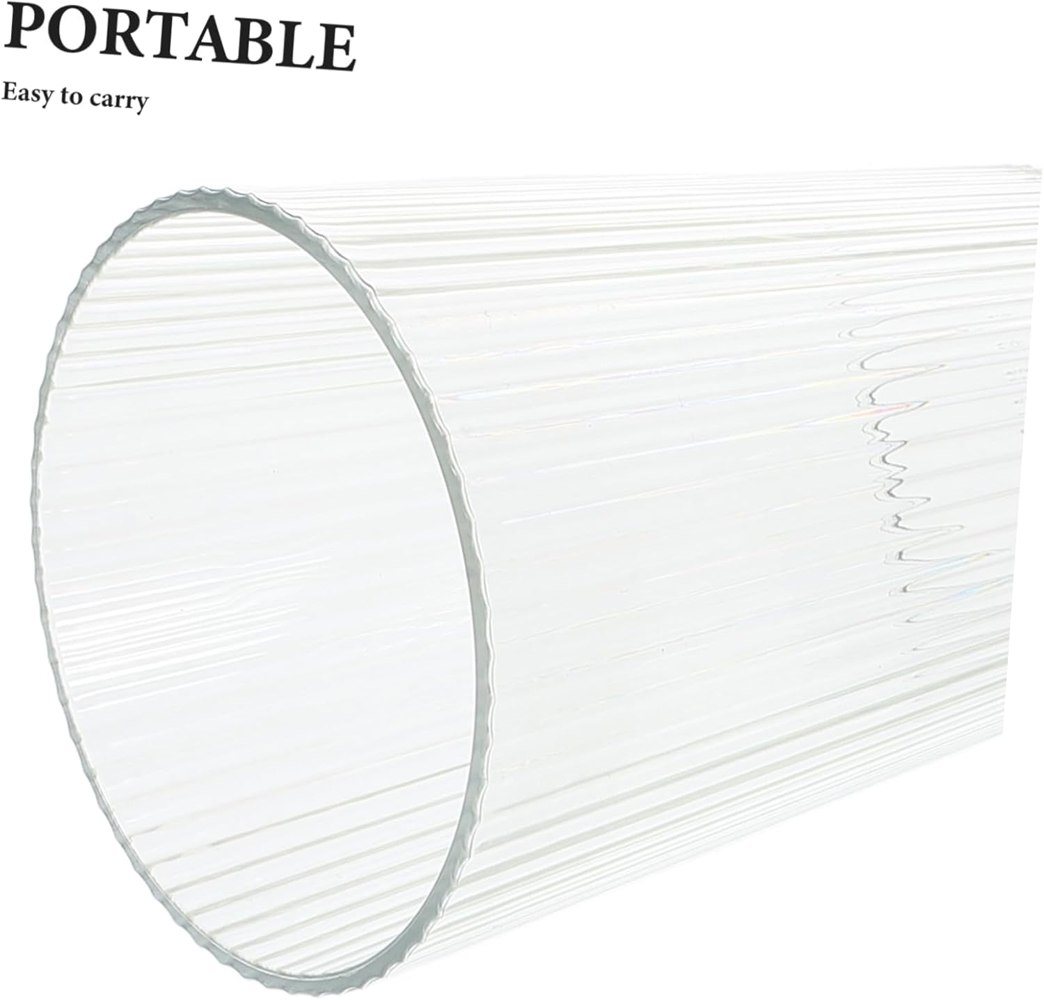 Zerodeko 2pcs Clear Toothbrush Cup Holder