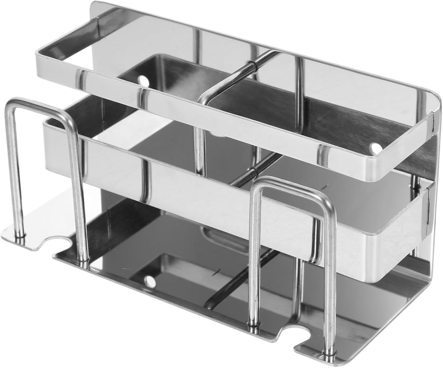 STOBAZA Stainless Steel Wall-Mounted Tooth Holder