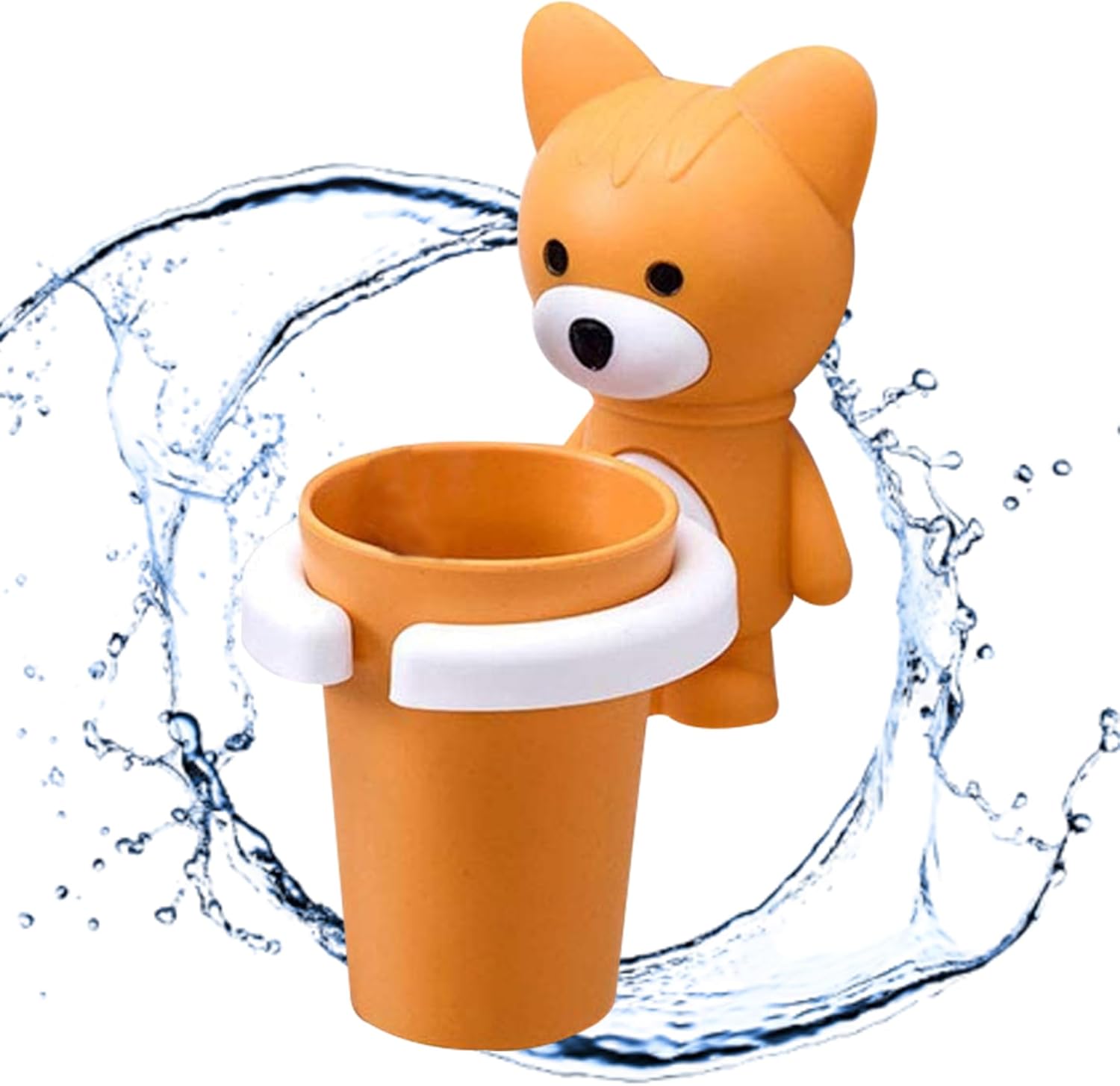 Mini Cartoon Fox Toothbrush Holder