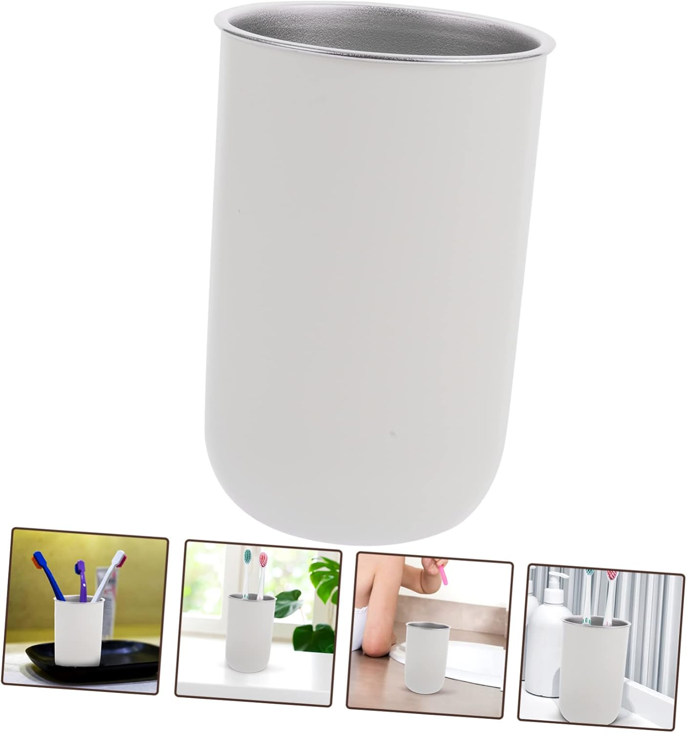 boys and girls mouthwash cup reusable stainless steel