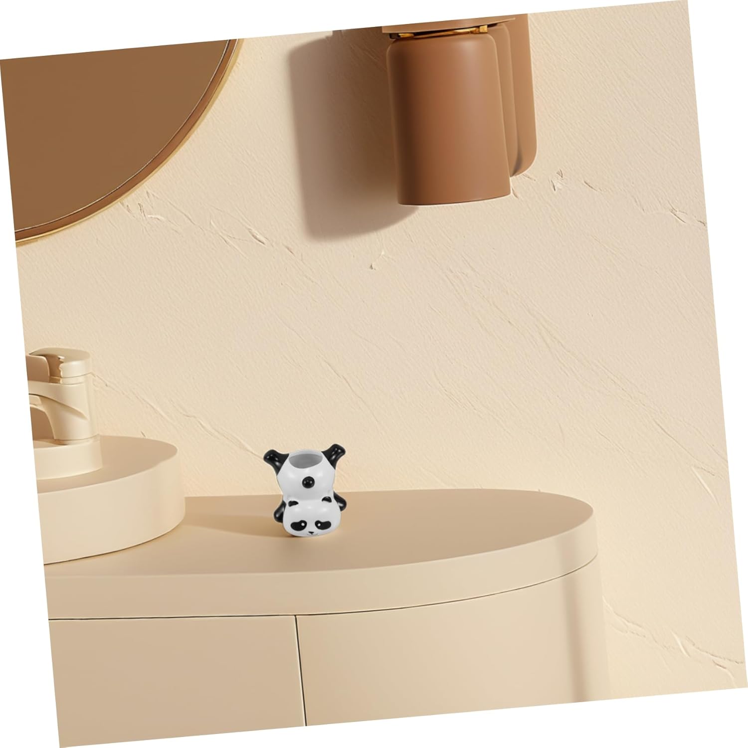 Cute Panda Toothbrush Holder