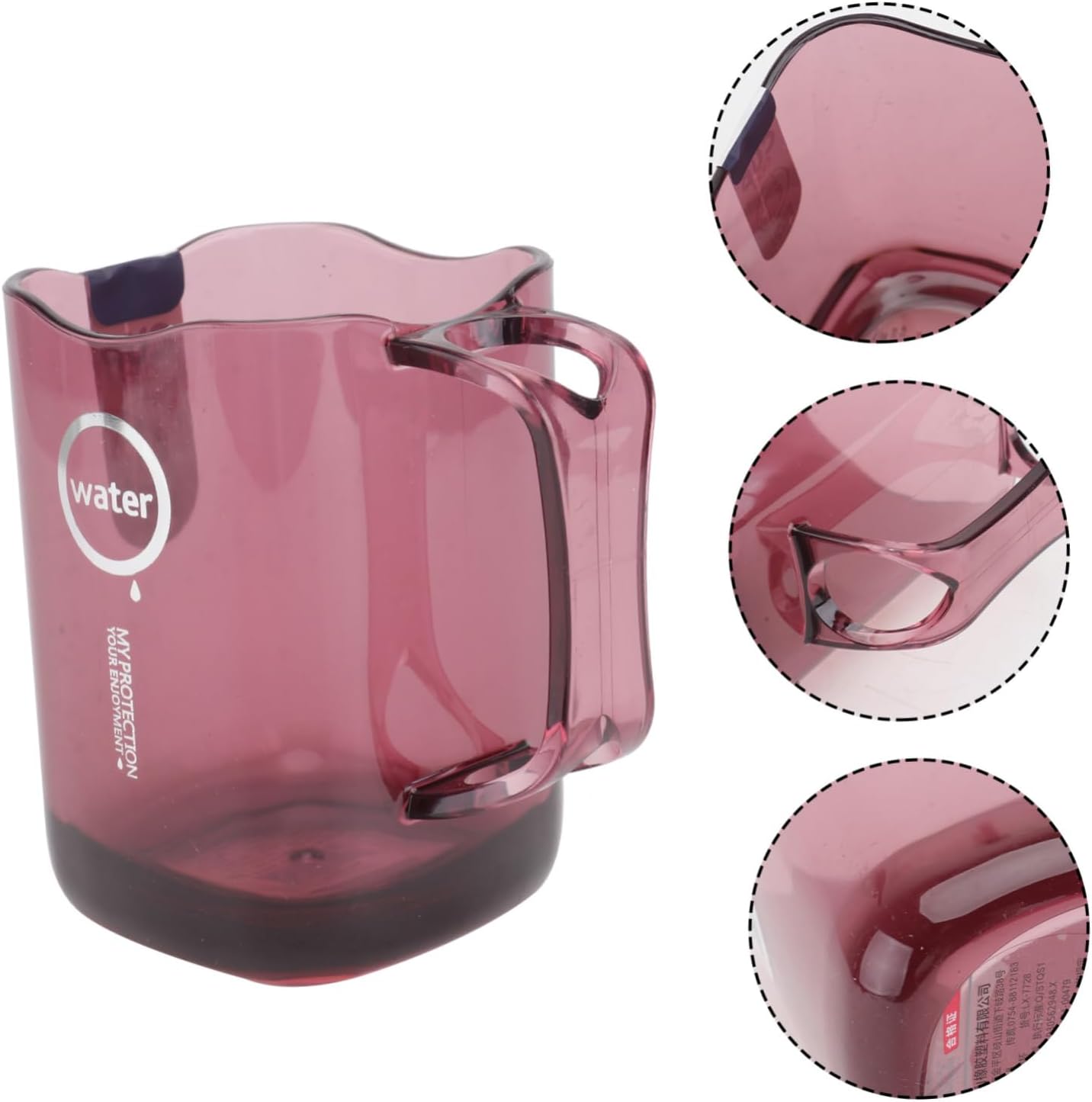 Stylish Plastic Toothbrush Holder for Home Travel