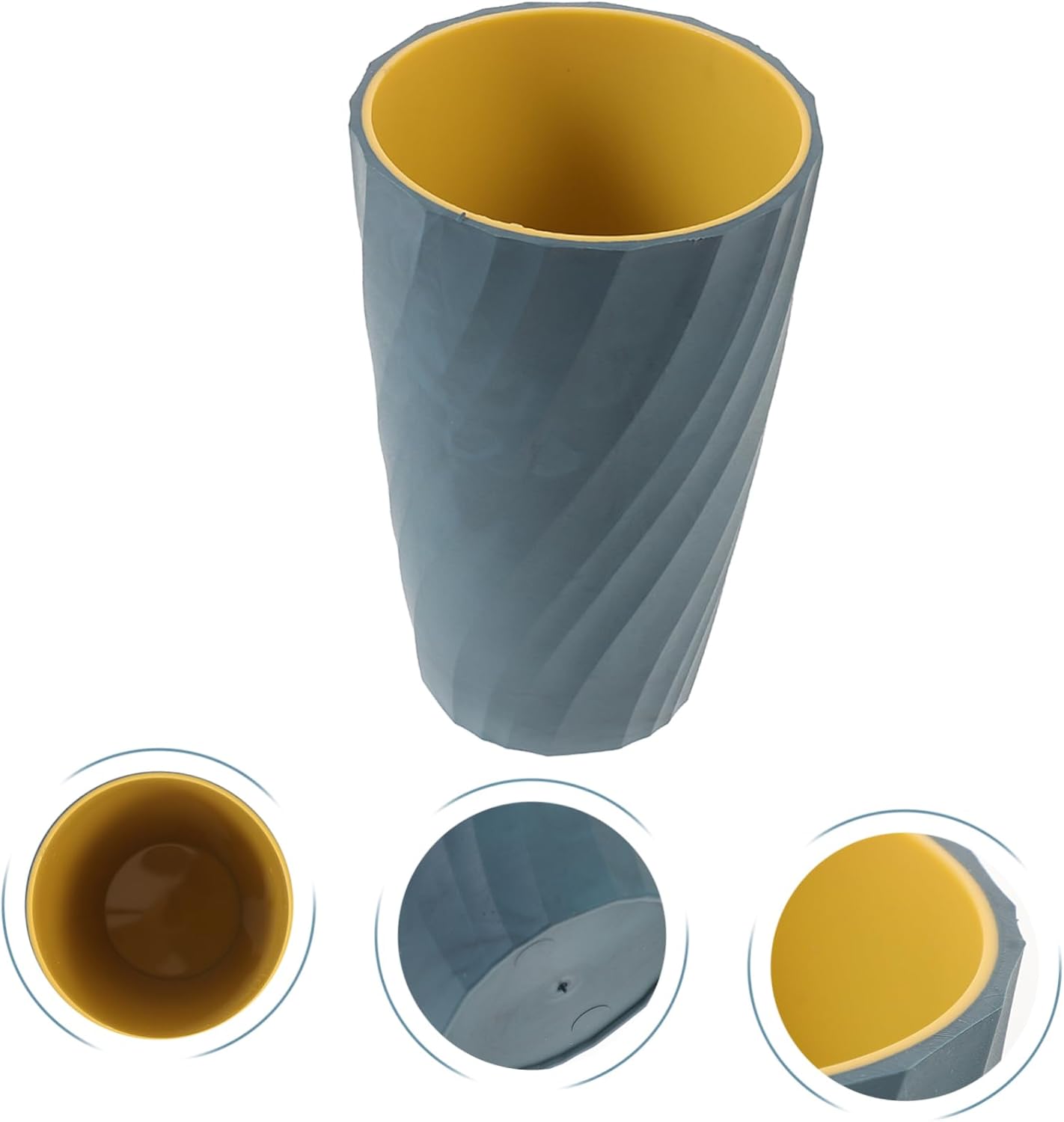Reusable Plastic Toothbrush Tumbler