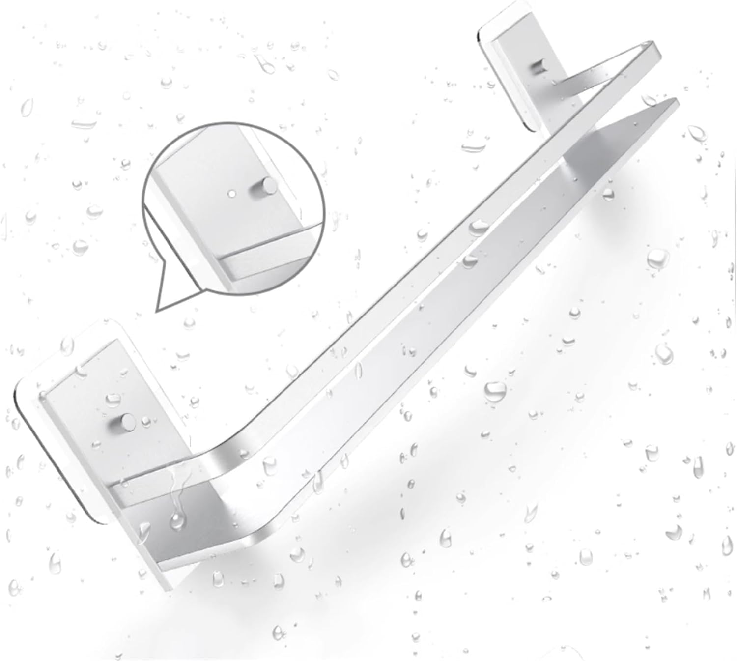 Aluminum Shower Caddy Bracket for Bathroom