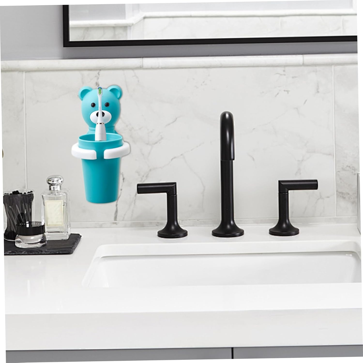 Cute Bear Toothbrush Holder for Kids