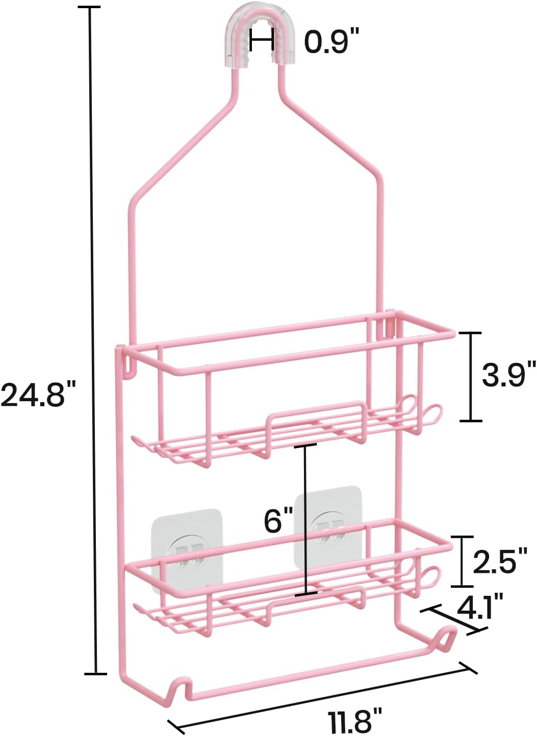 TreeLen Pink Shower Caddy Perfect for Your Girlfriend