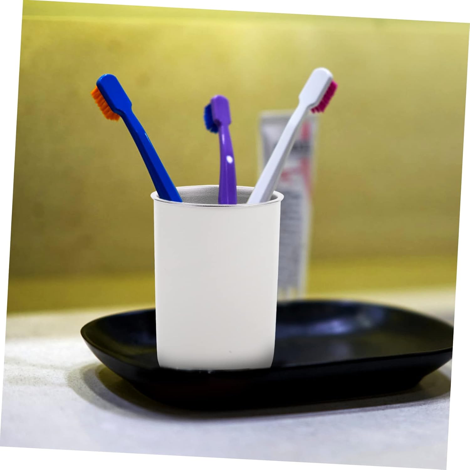 Stainless Steel Toothbrush Holder Cup