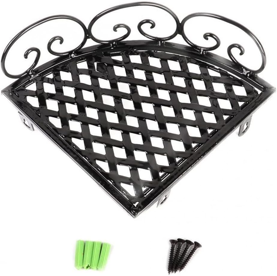 BAHELS Corner Shower Caddy Iron Art Storage Rack