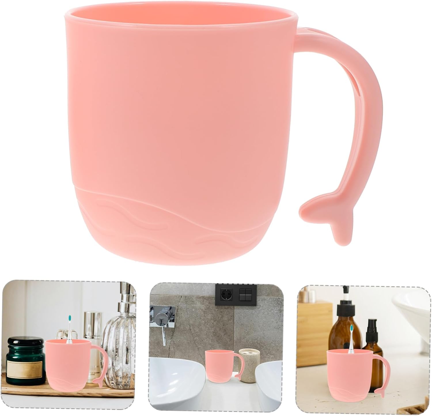 Safe Dual-Use Mouthwash Bath Cup for Kids
