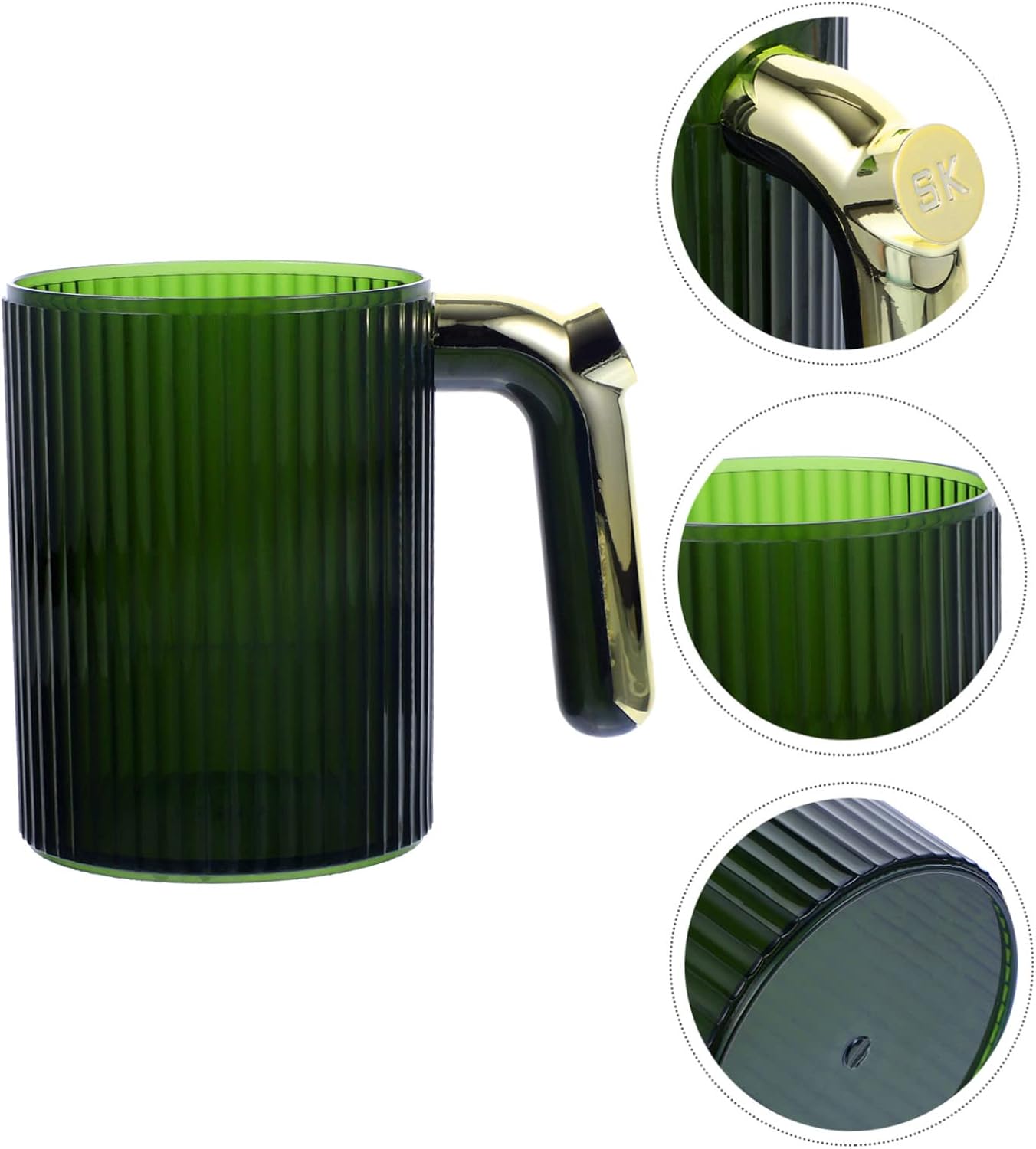 PRETYZOOM Versatile Toothbrush Cup Holder for Bathroom and Travel