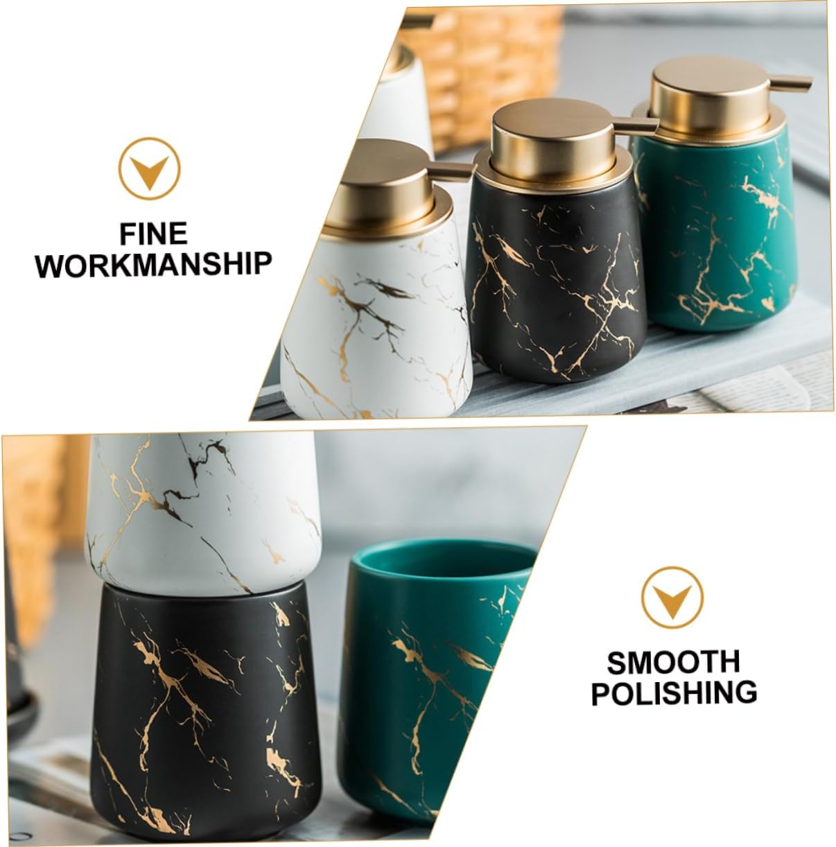 Elegant Toothbrush Holder with Multi-Use Pieces