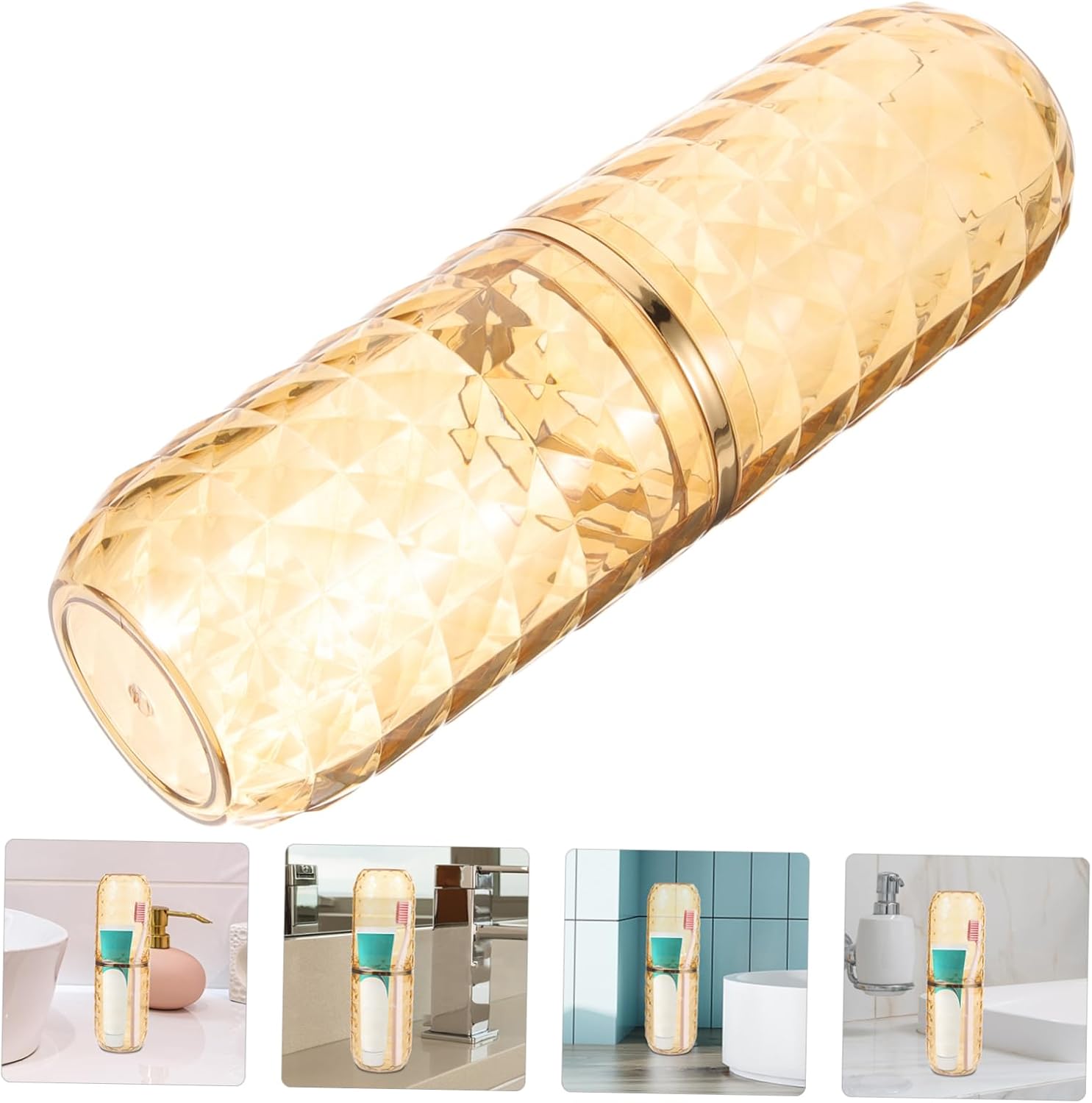Toothbrush Holder Multi-Functional Design