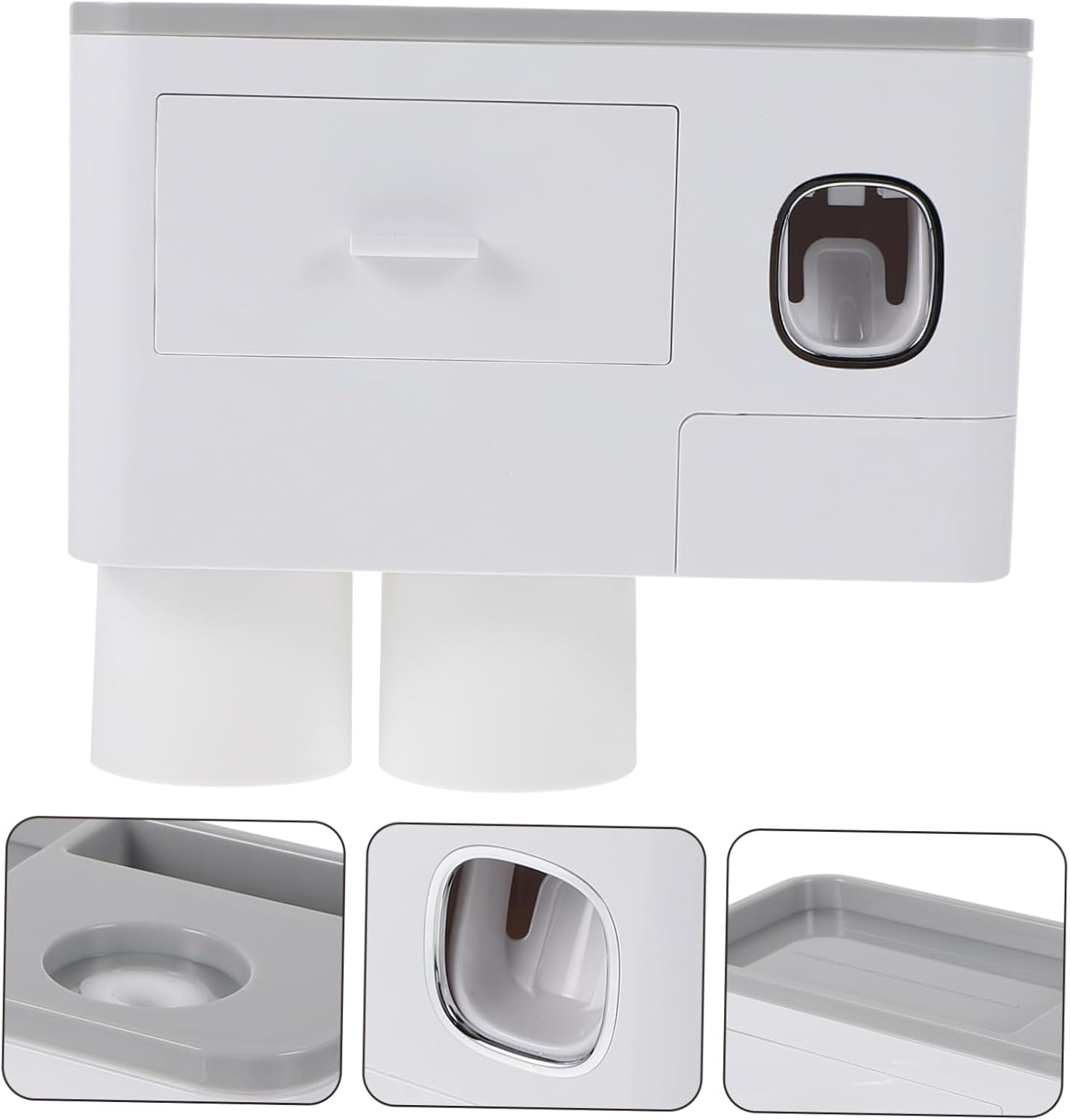 Unomor Wall Mounted Toothbrush Rack