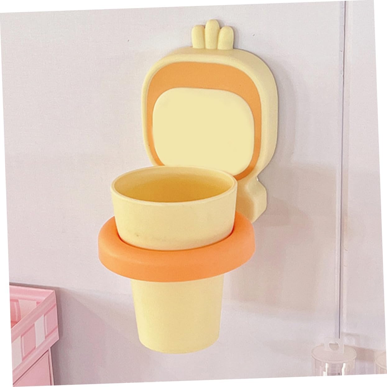 Along Came a Toothbrush Holder
