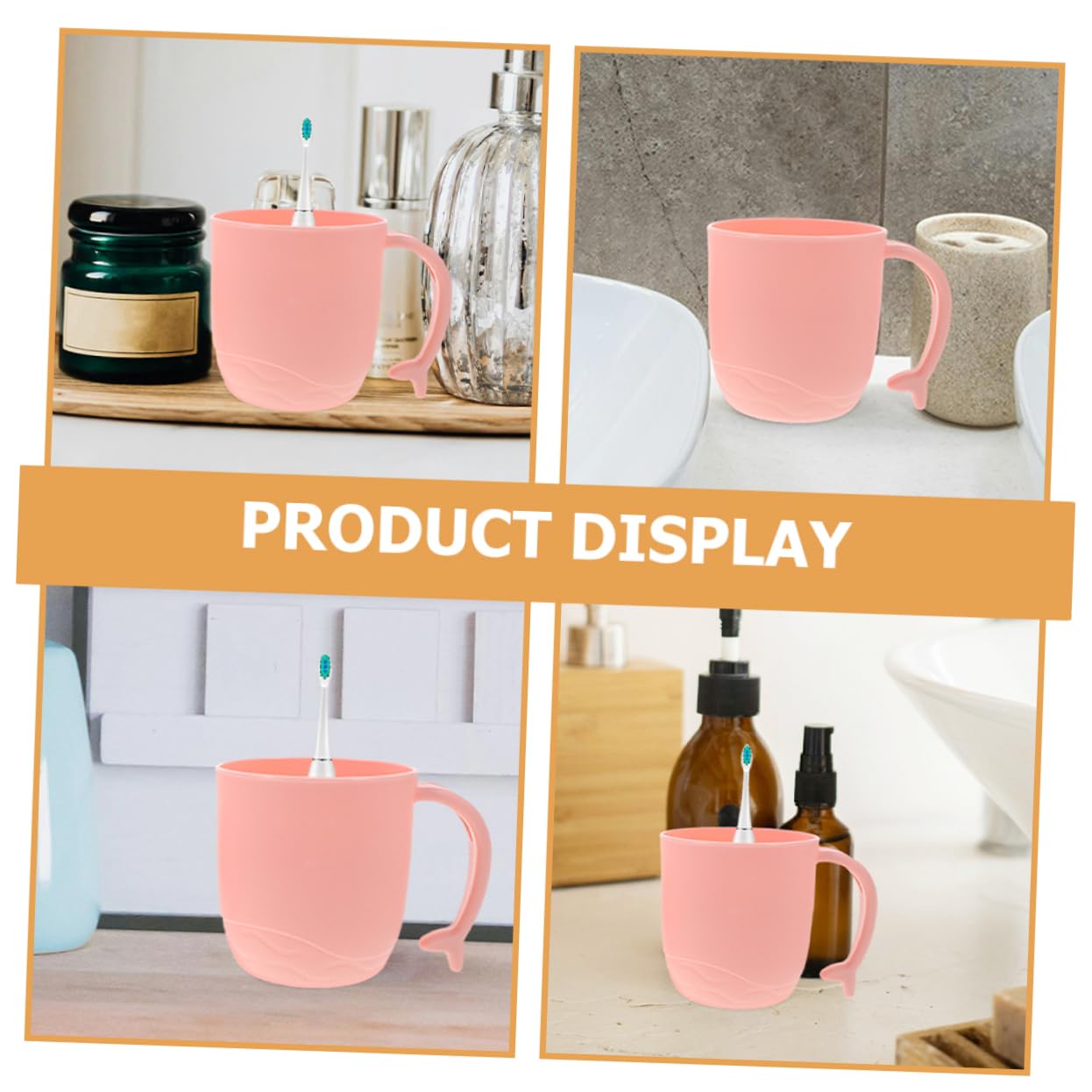 Perfect Trio - Cartoon Dolphin Toothbrush Mouthwash Cups