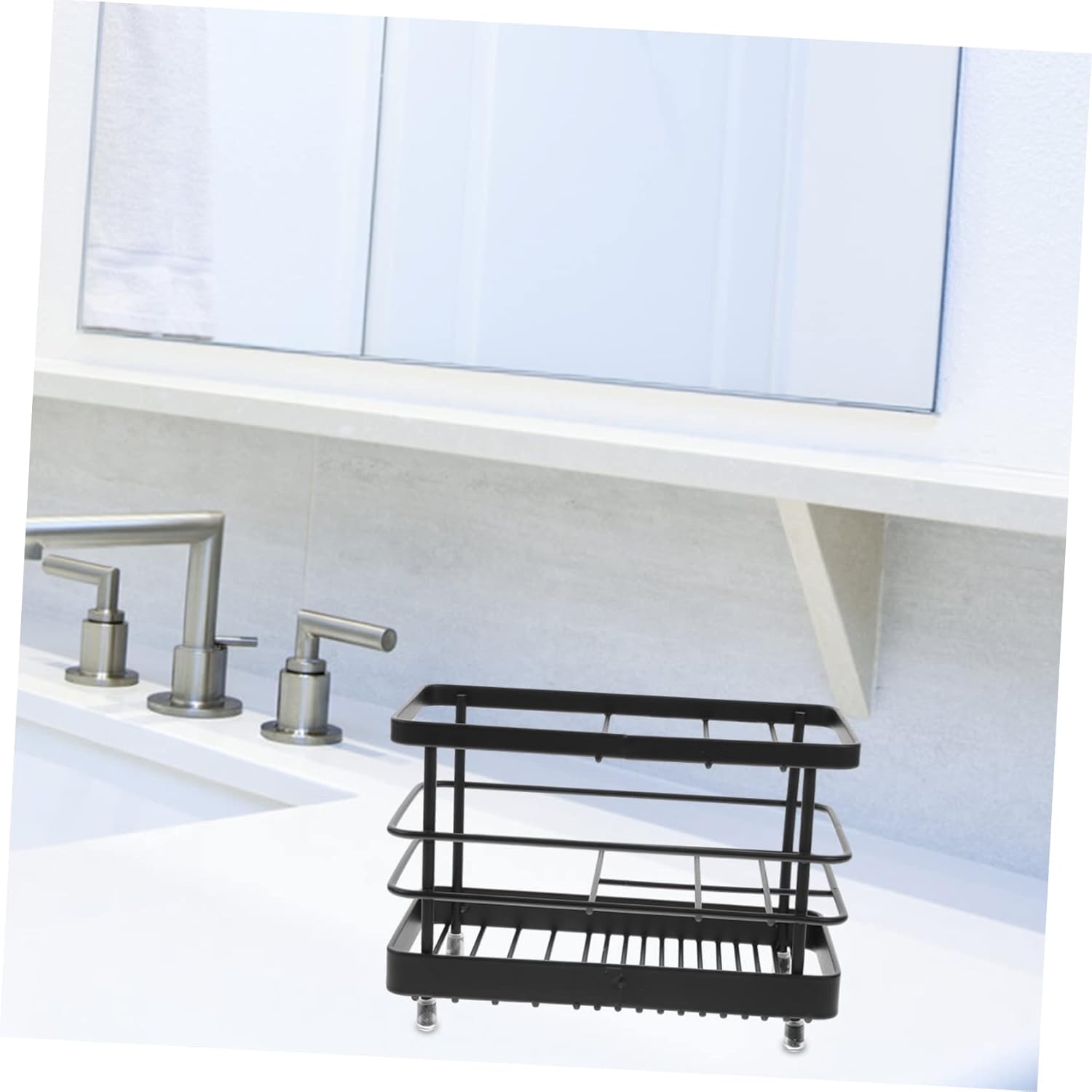 Othbrush Drain Rack Iron Makeup Brush Organizer