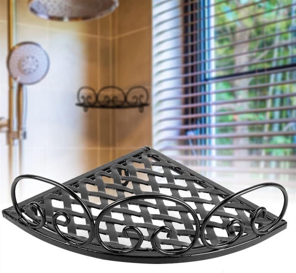 BAHELS Corner Shower Caddy Iron Art Storage Rack