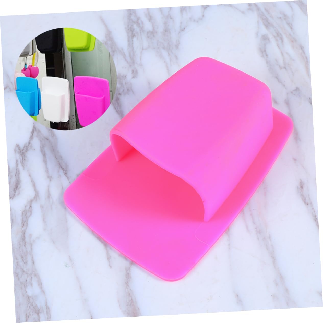 ABOOFAN Wall-Mounted Toothbrush Stand Organizer