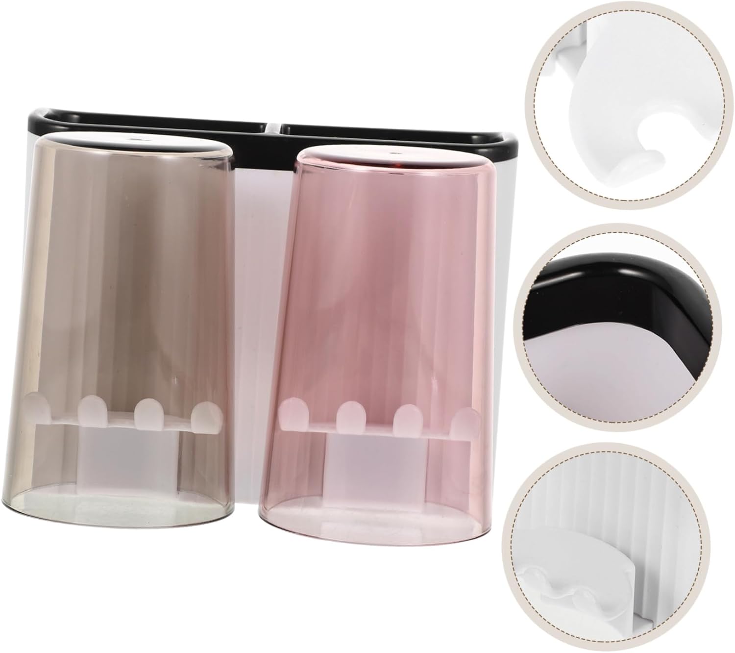 Wall-Mounted Tooth Cup Holder organizing system