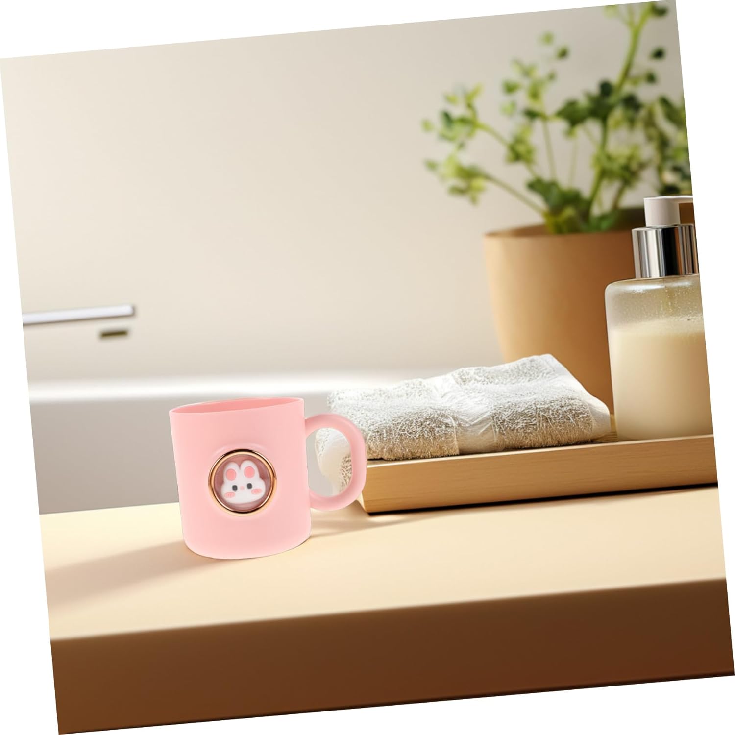 Beavorty Cute Cartoon Animal Toothbrush Holder
