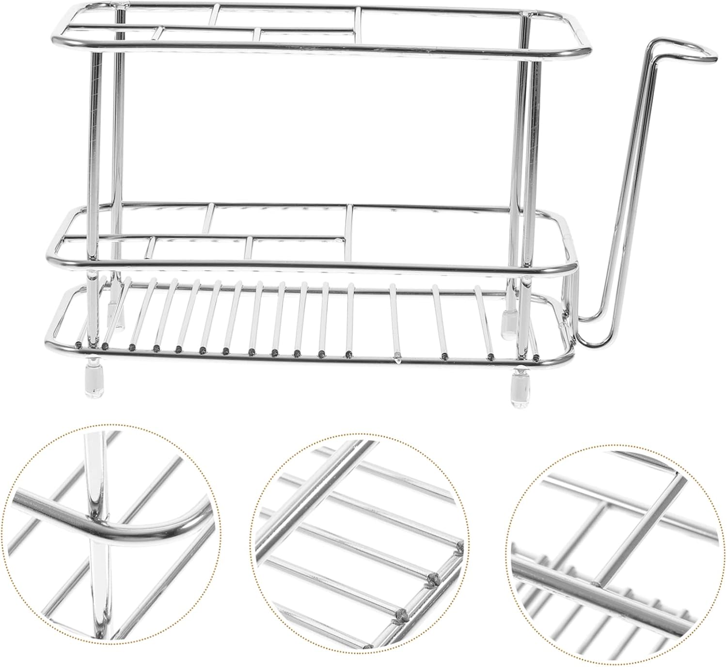 Sturdy Stainless Steel Toothbrush Holder for Bathroom Wall Mount