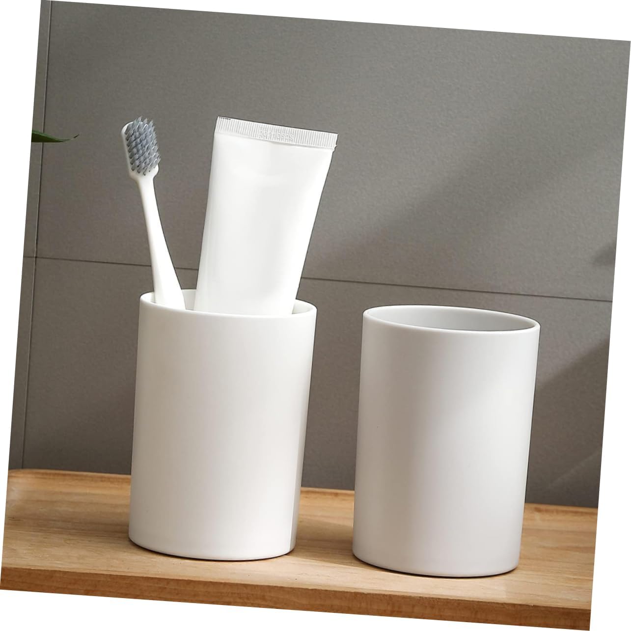 Alipis Toothbrush Mouthwash Cups for Travel