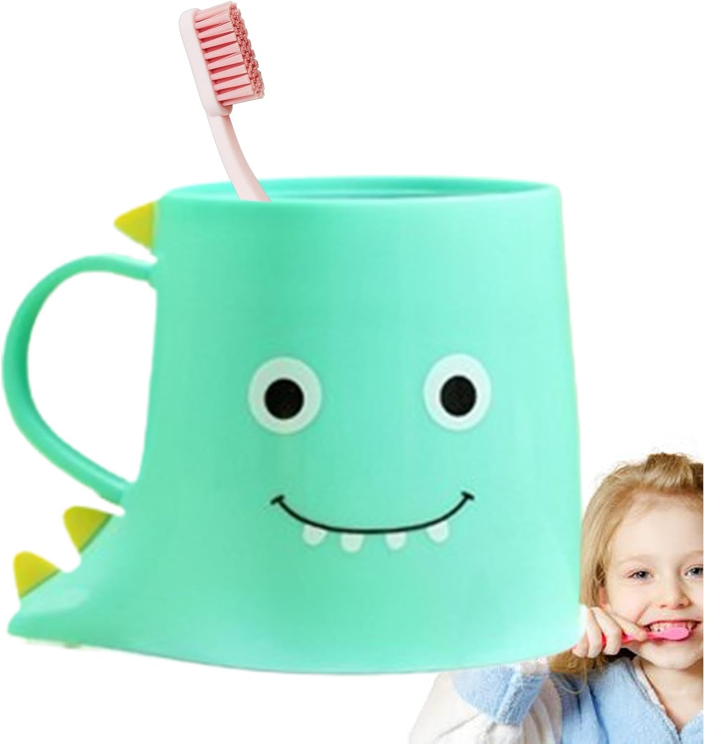Cartoon Bathroom Toothbrush Mugs 4PCS Cartoon Toothbrush Mugs