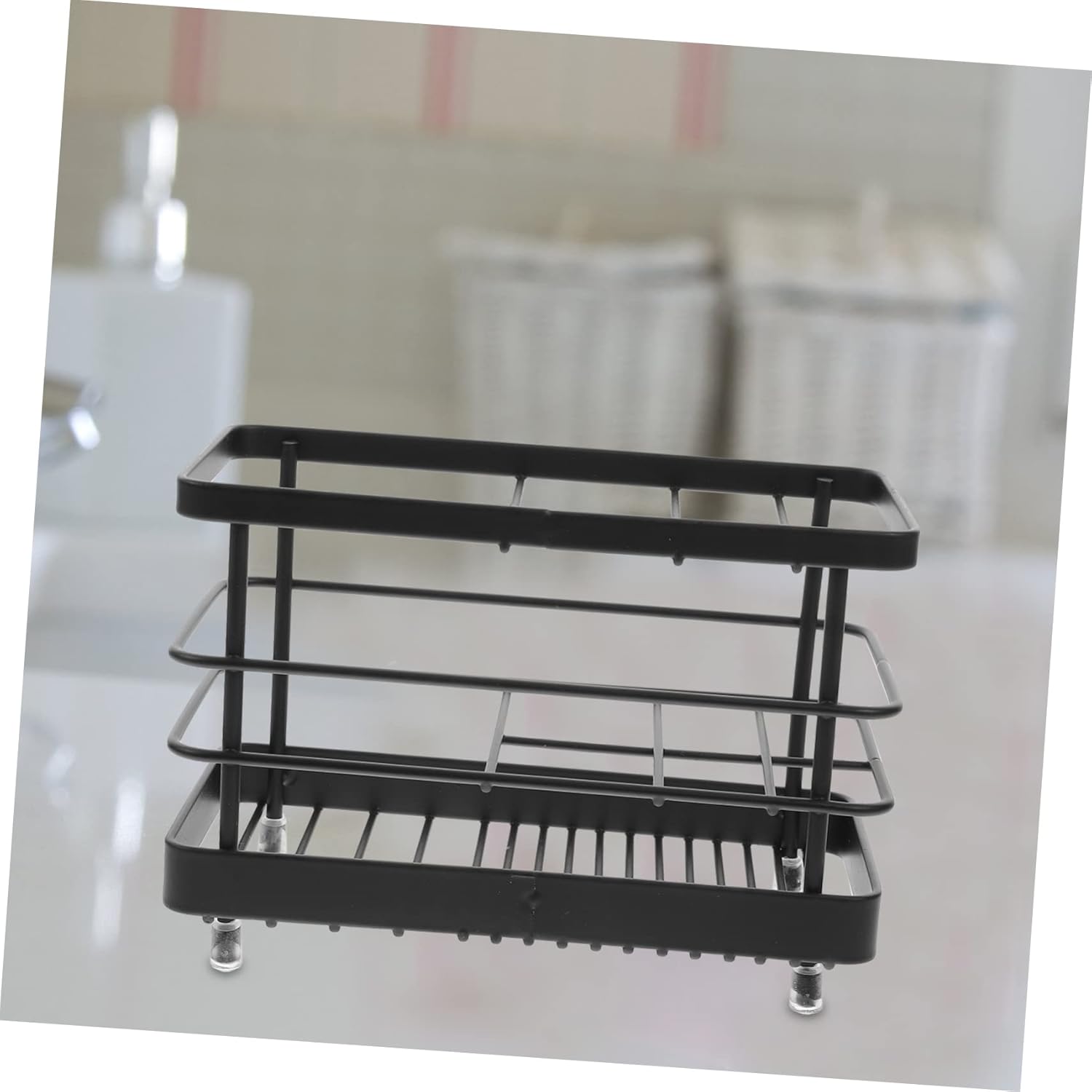 Durable Iron Toothpaste Holders for Washrooms