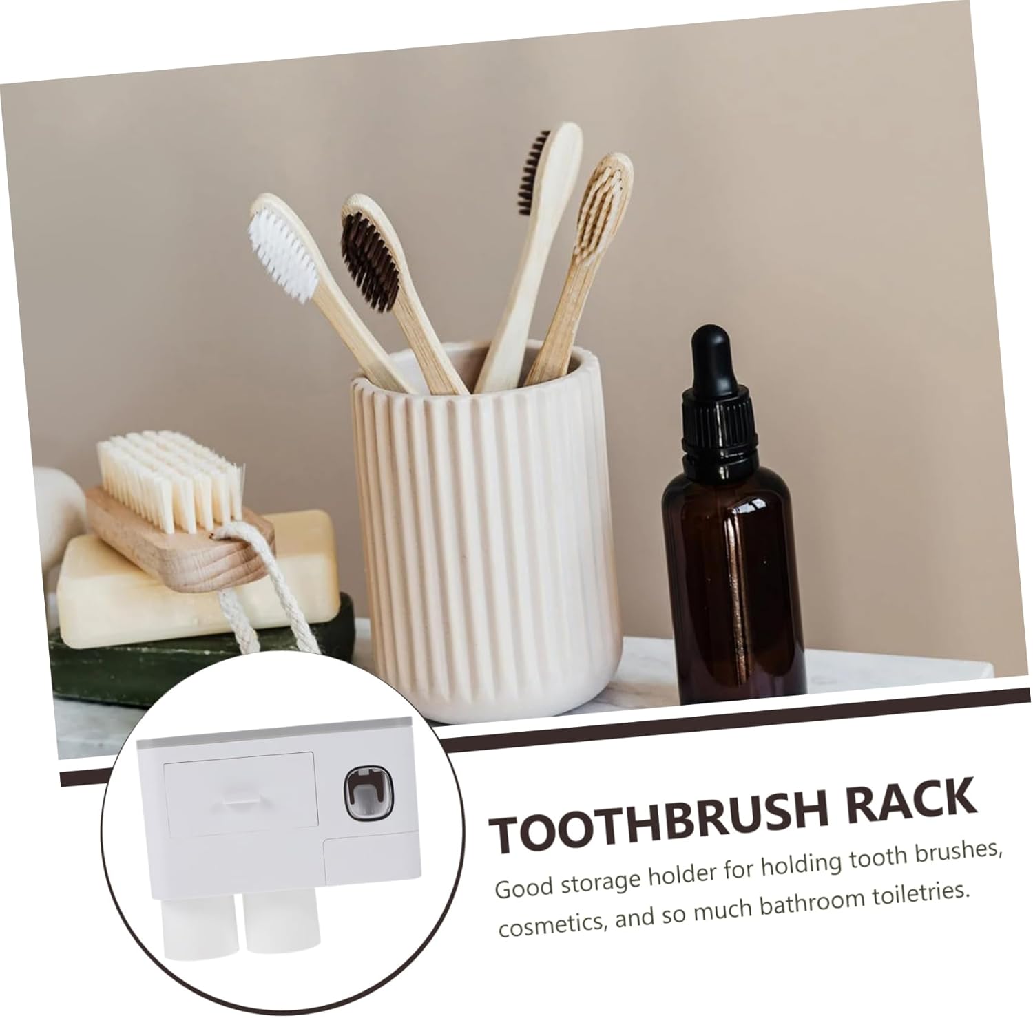 Easy Wall-Mounted Toothbrush Holder Dumbledores Collection BRIGHTFUFU