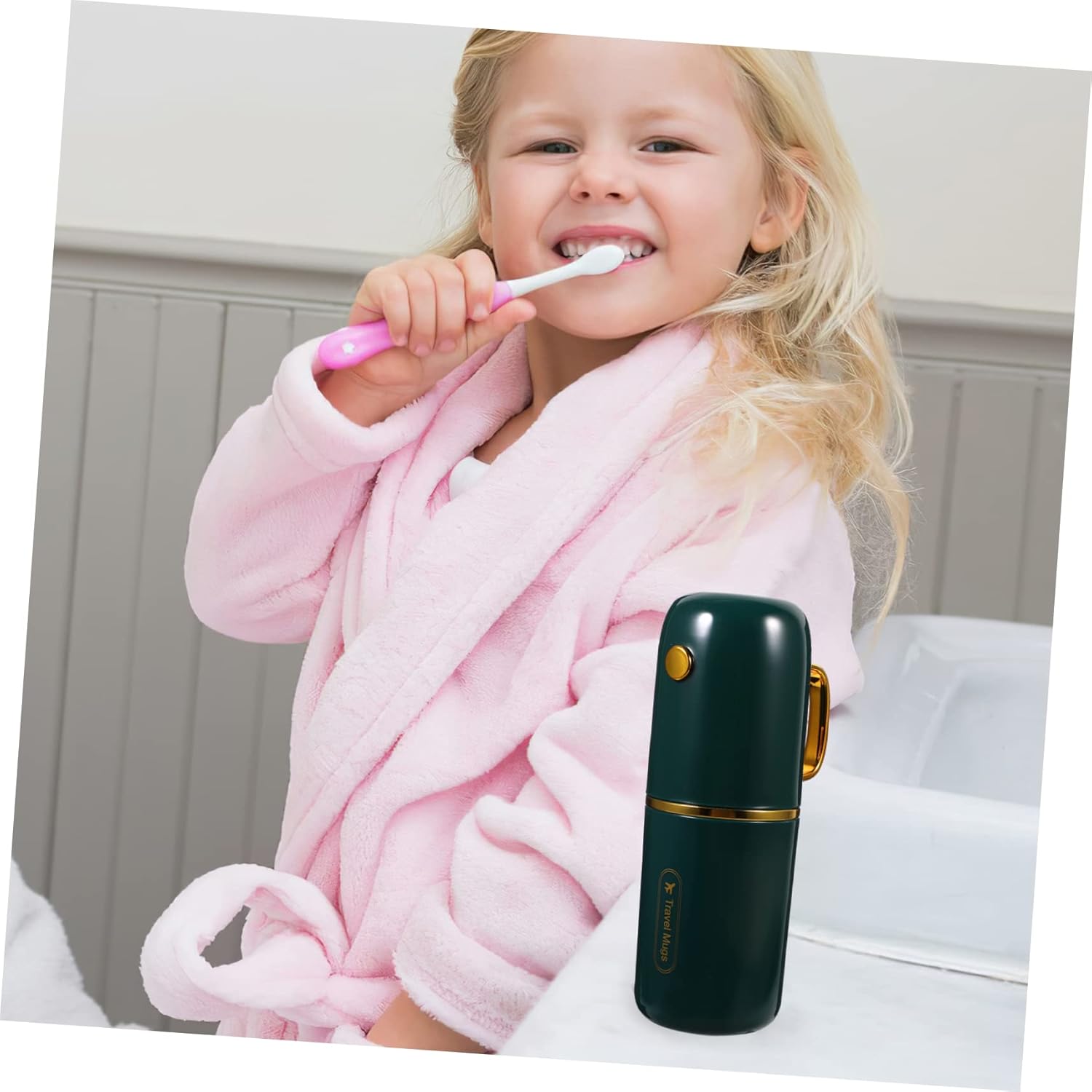Secure Your Smile BAZEITFLOW Travel Toothbrush Holder