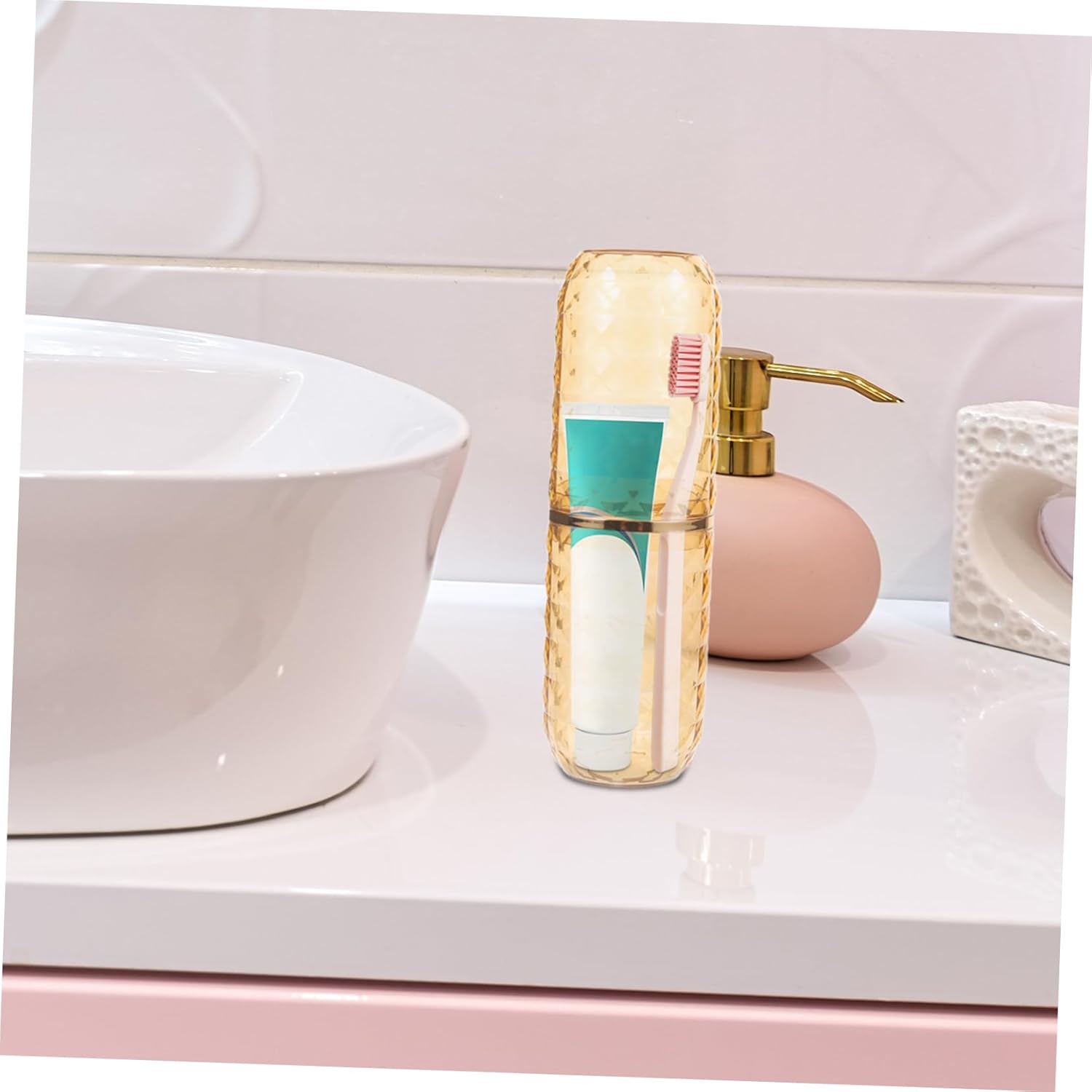 Portable Toothbrush Holder Case for Travel and Camping