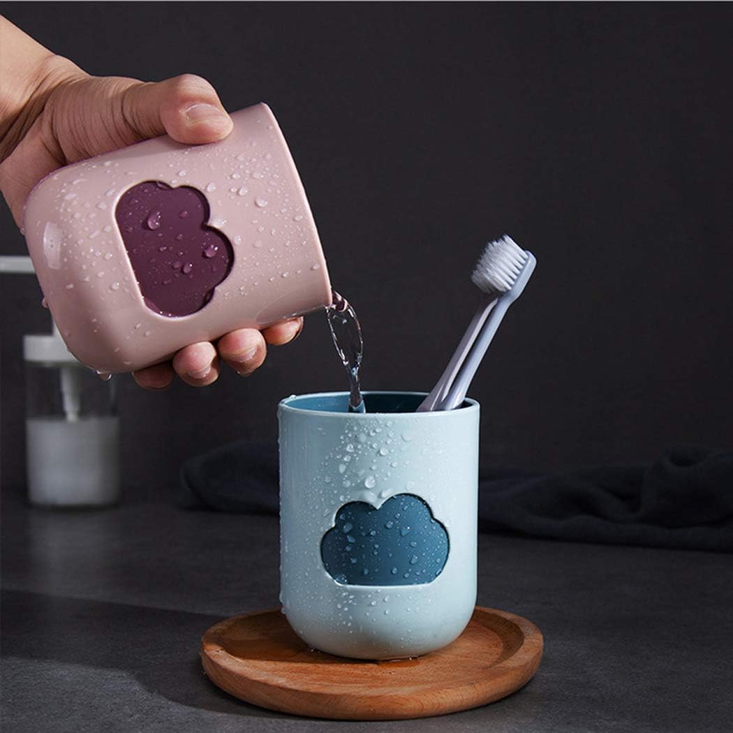 4-Piece Travel Toothbrush Set Upscale Bathroom Accessories