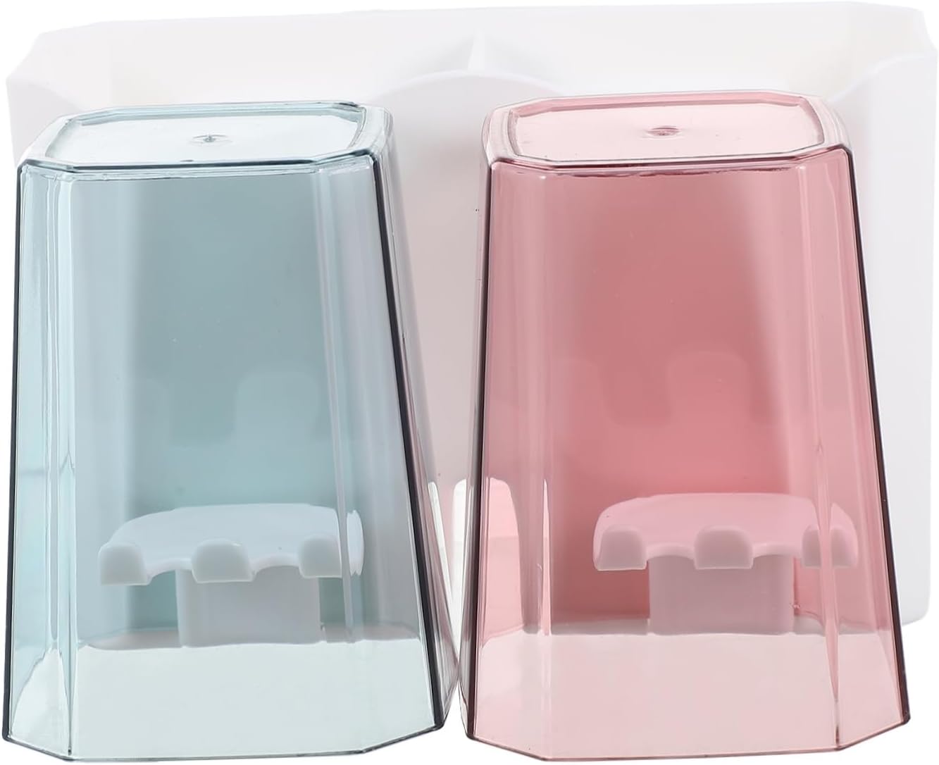 Space-Saving Wall-Mounted Toothbrush Holder for Bathroom Storage