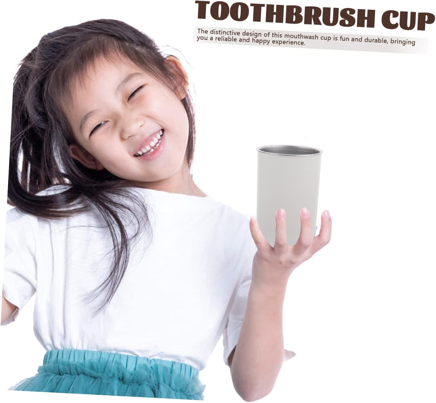 Garneck Compact Toothbrush Mouthwash Holder