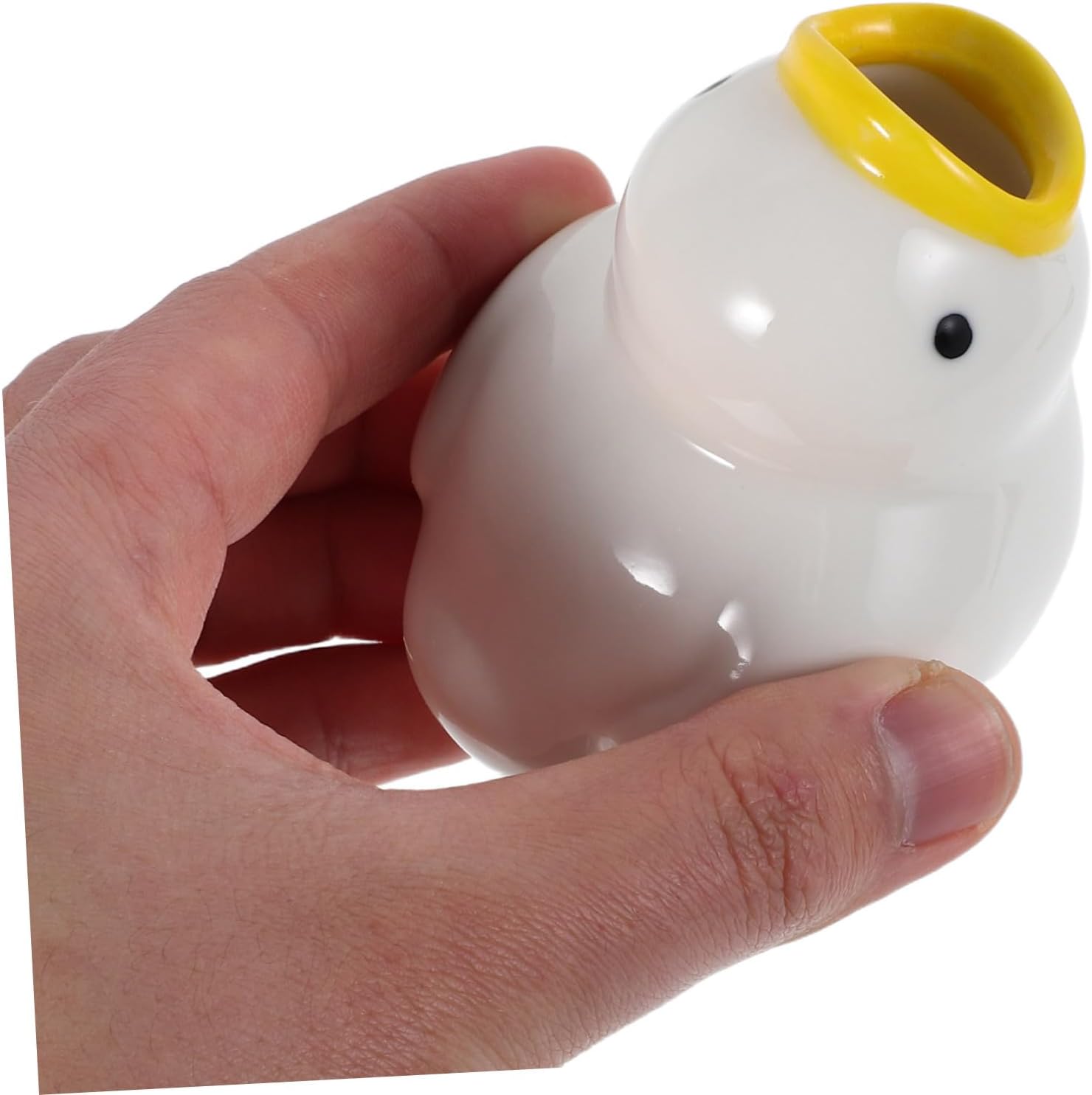 Cute Ceramic Toothbrush Holder - Compact Functional