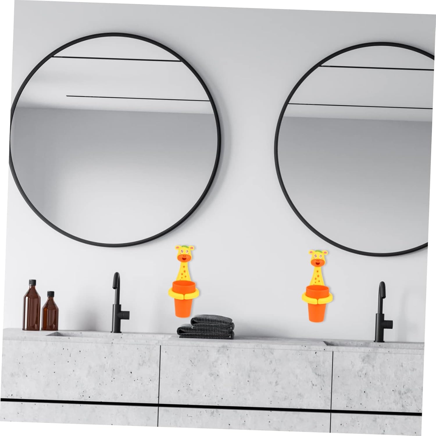 Efficient Durable Toothbrush Cup Rack for Home Use