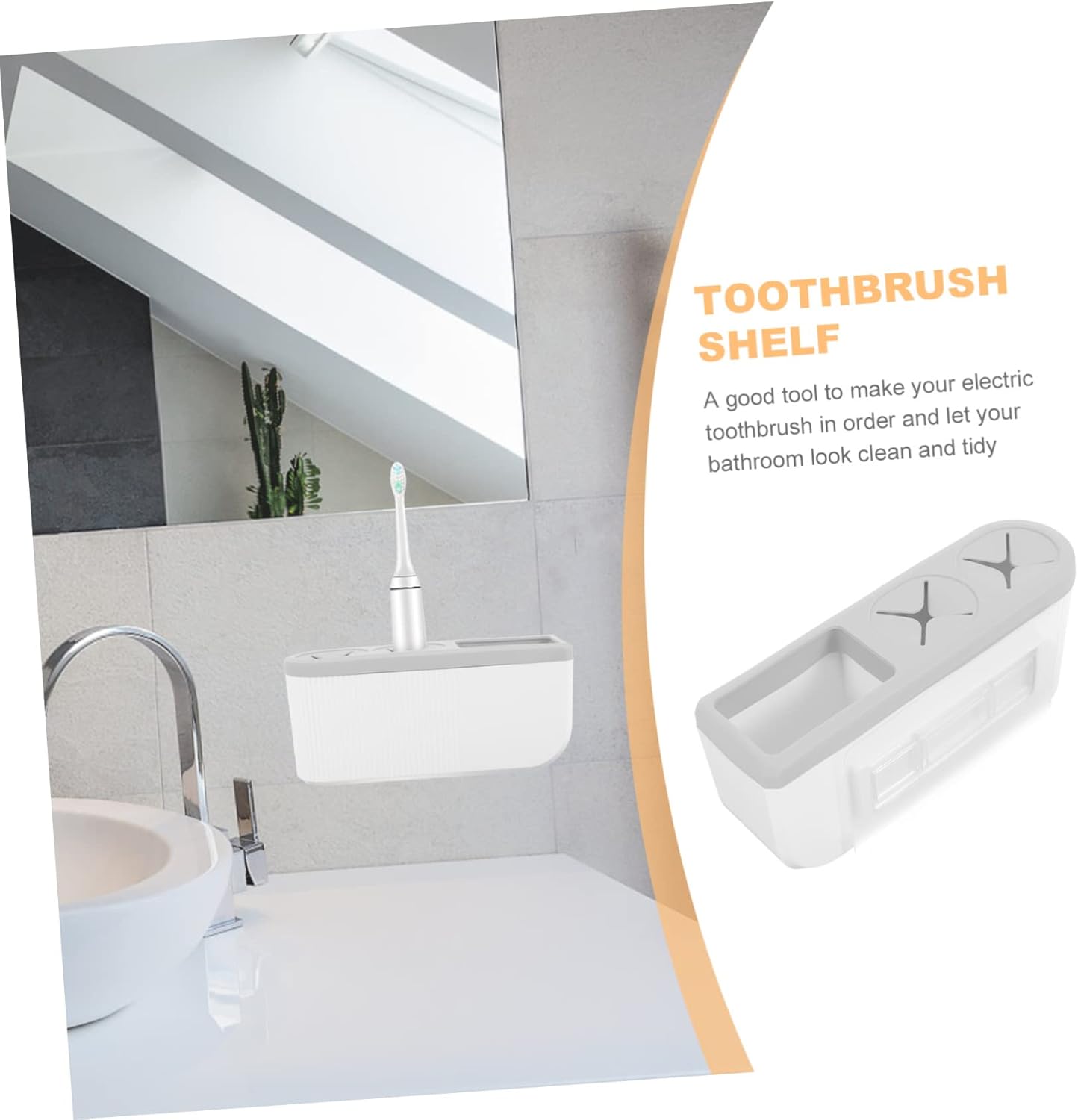 Premium Wall-Mounted Toothbrush Holder for Boys Girls
