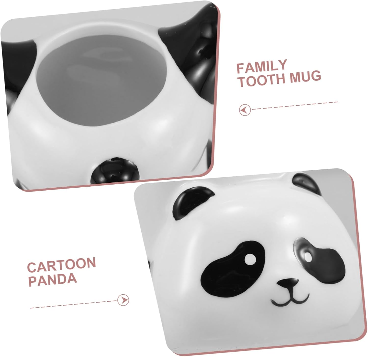 Cute Panda Toothbrush Holder