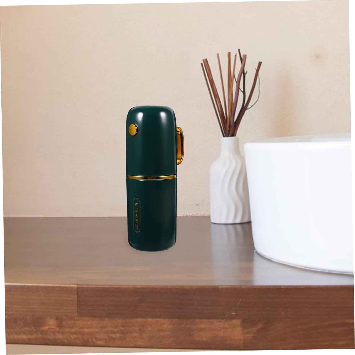 1Set Portable Toothbrush Holder for Travel and Home Use