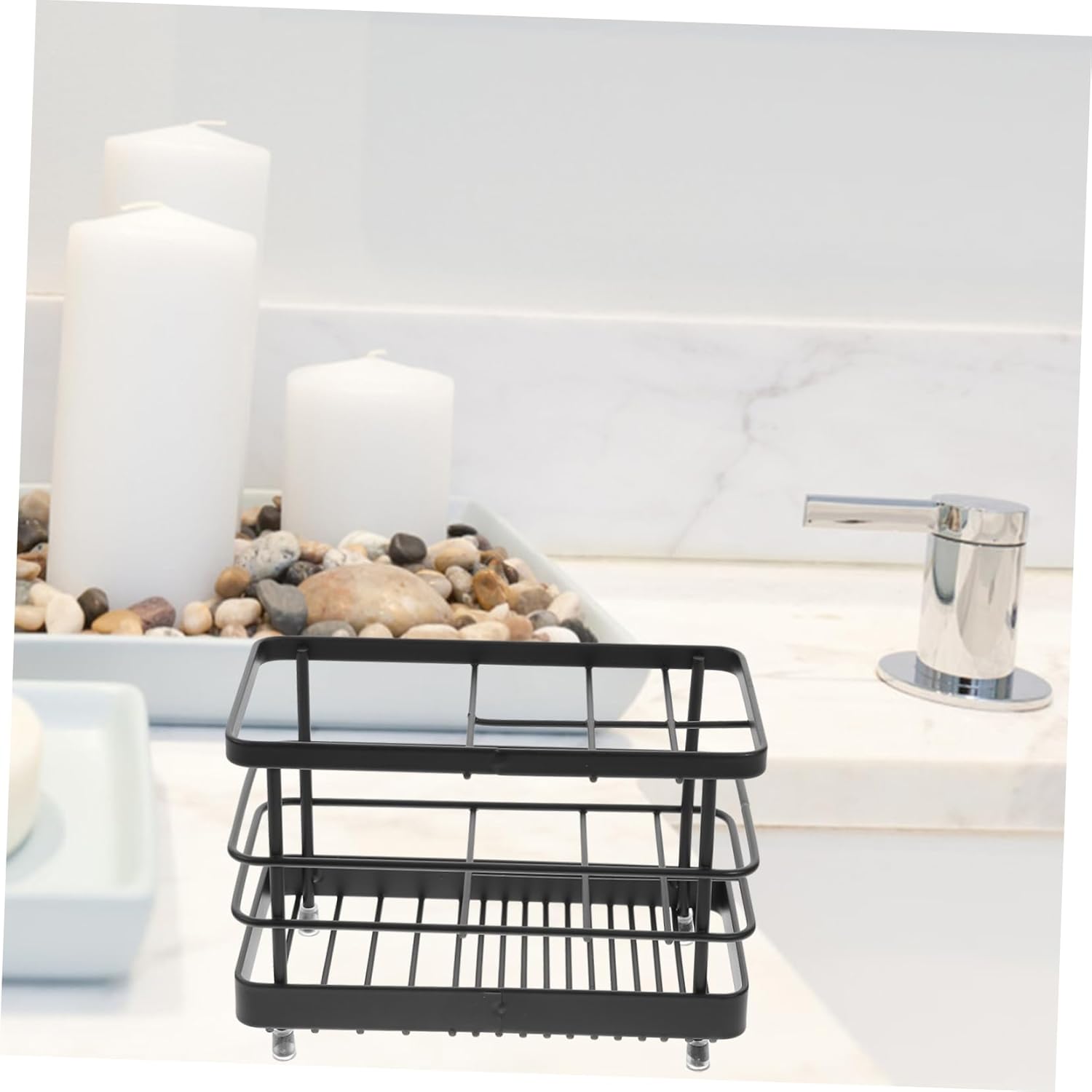 RORPOIR Toothbrush Holder with Drainage and Storage