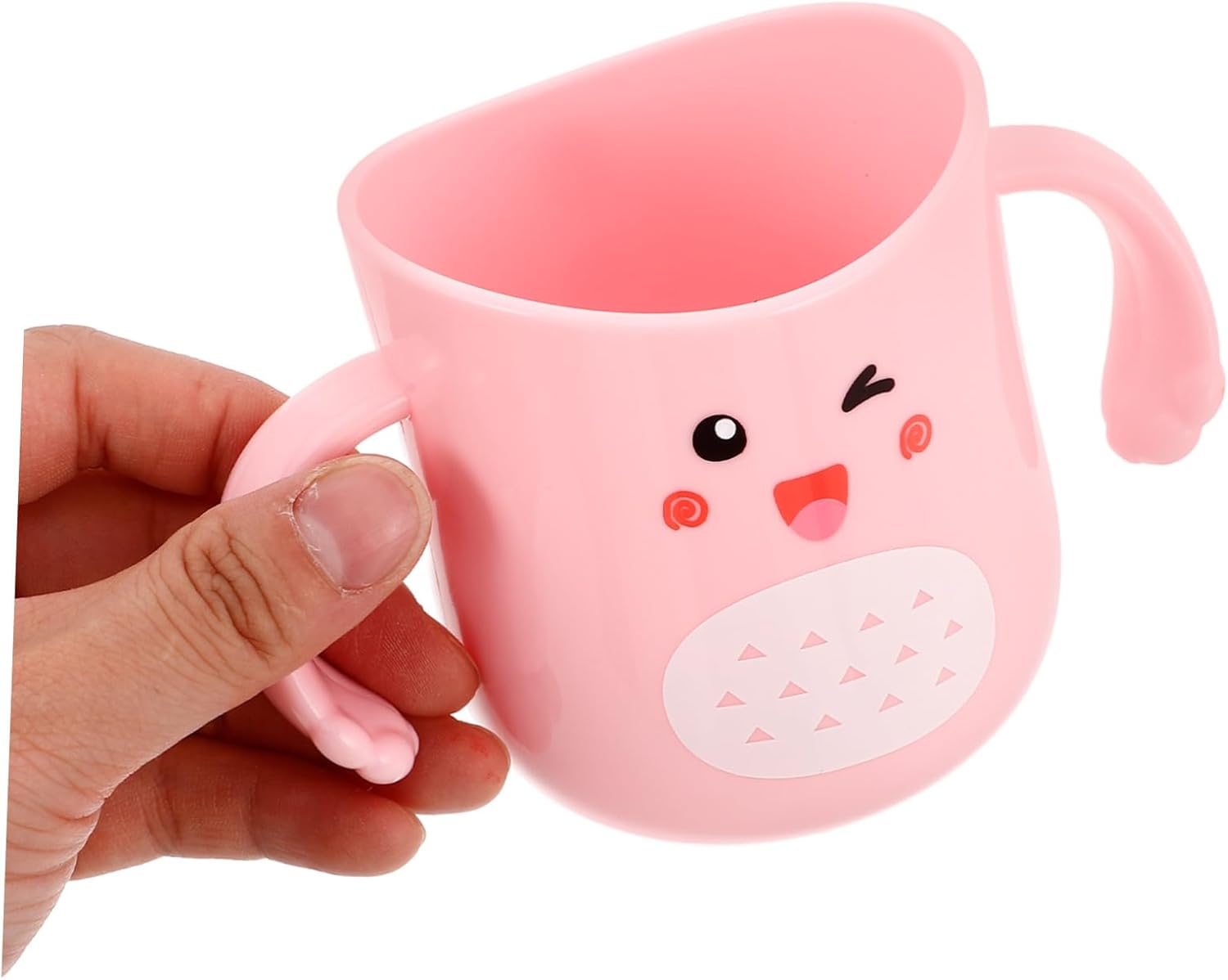 Cartoon Toothbrush Holder for Kids Dinosaur Shaped Reusable Plastic Toothbrush Cup