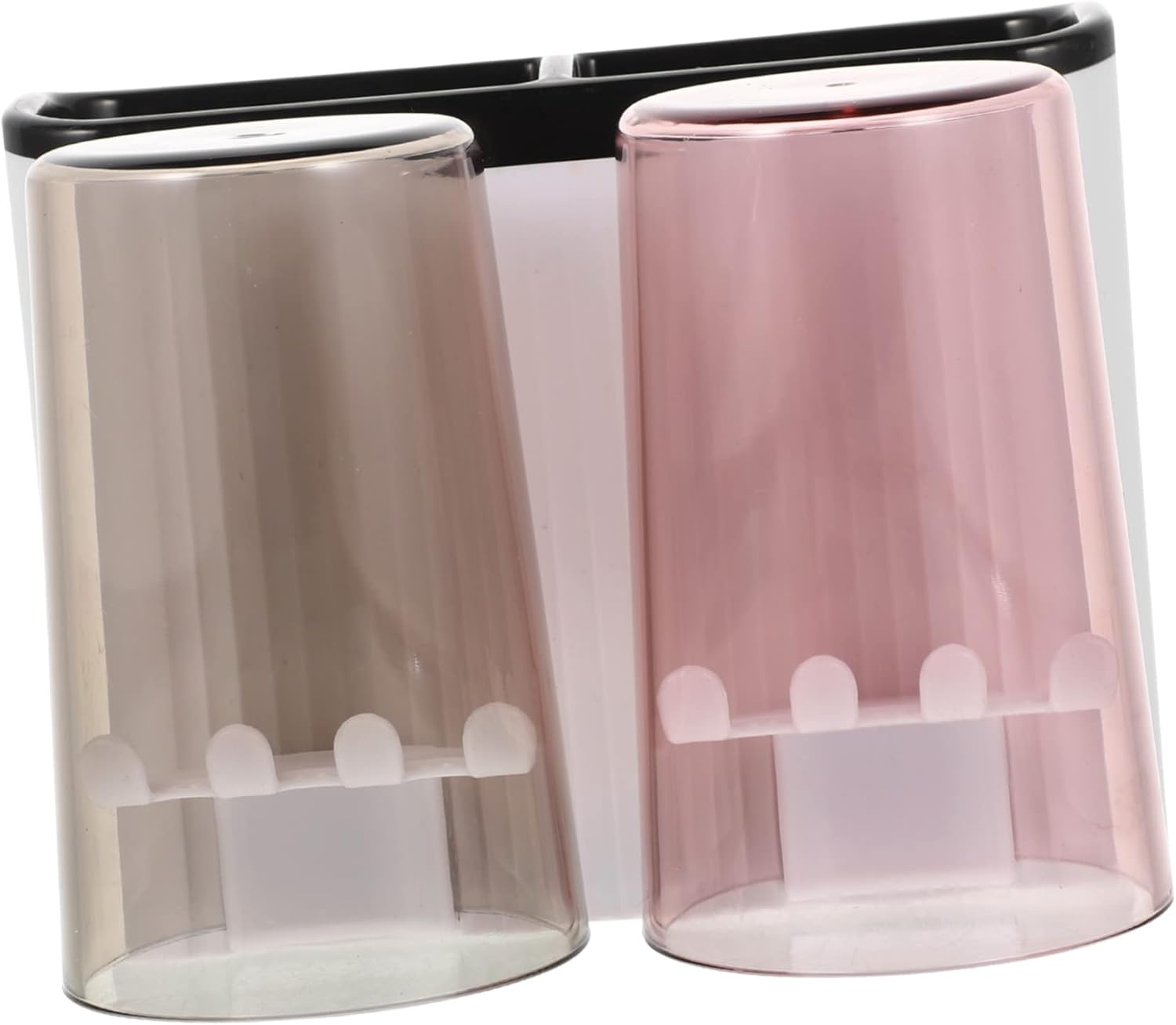 Wall-Mounted Toothbrush Holder No Drilling Easy bathroom storage