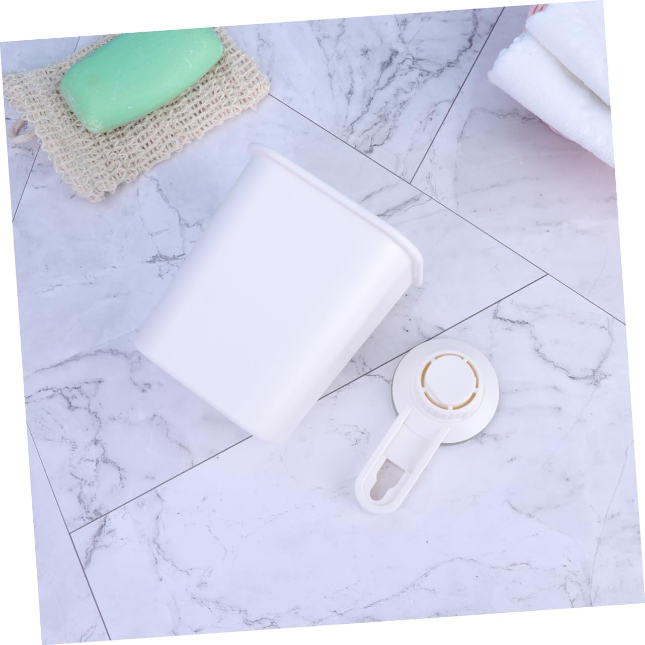 Suction-Cup Wall-Mounted Toothbrush Toothpaste Holder