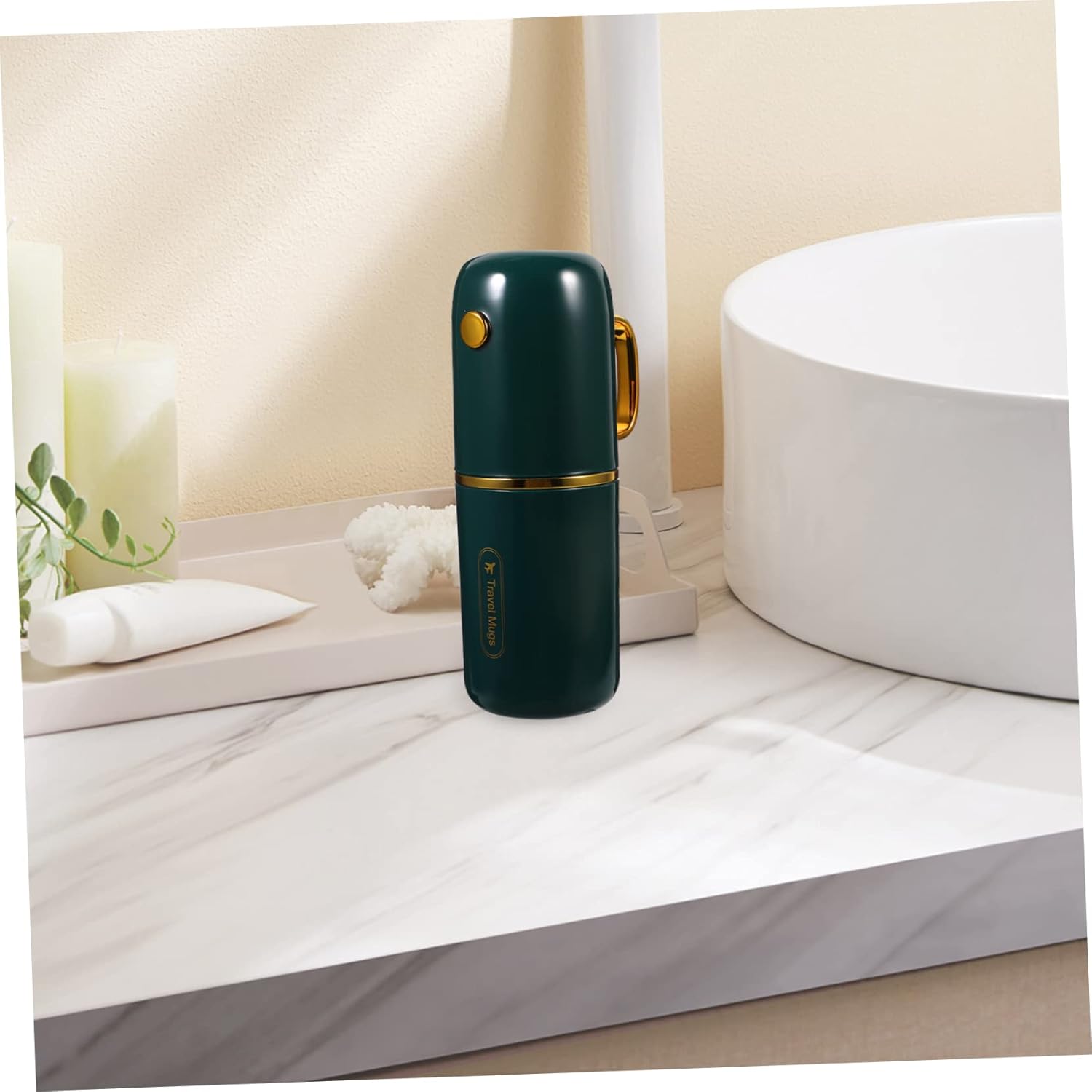 1Set Portable Toothbrush Holder for Travel and Home Use
