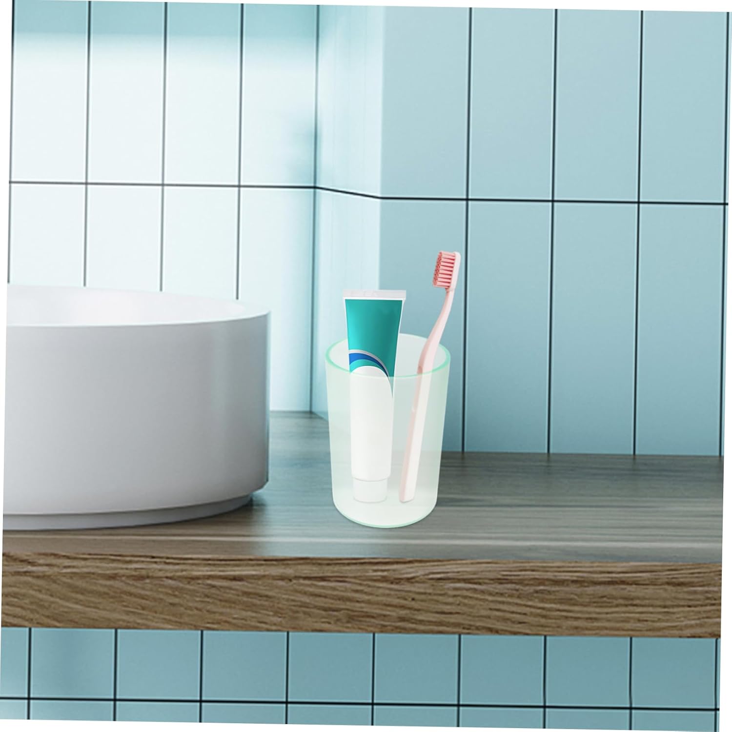 Happyyami Sturdy Safe and Stylish Toothbrush Cup