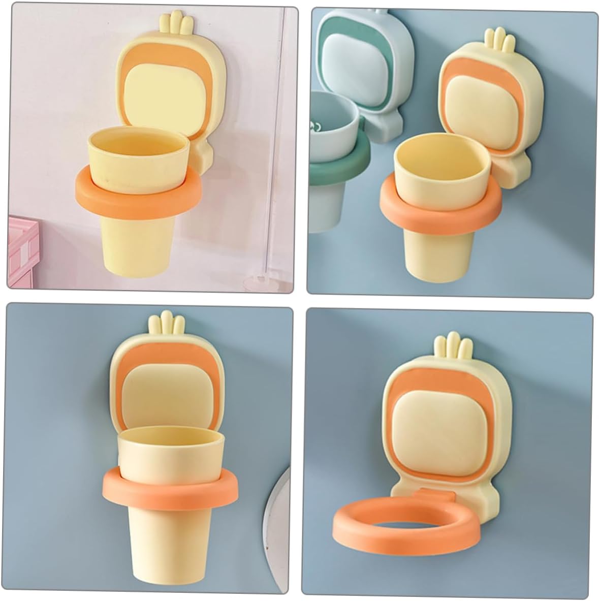 10-in-1 Space-Saving Wall-Mounted Holder for Kids and Adults